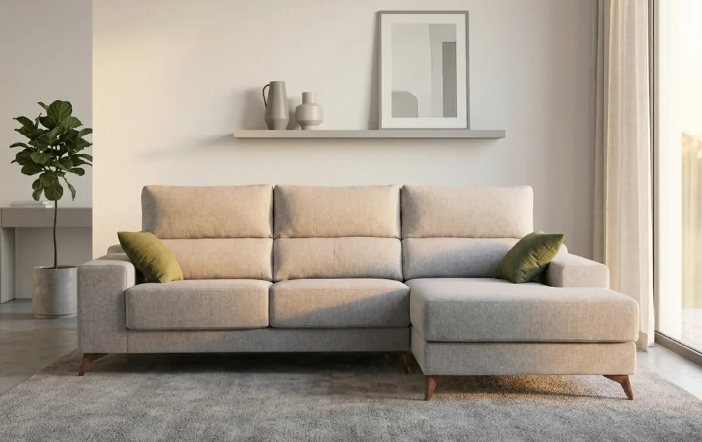 Casanovas chaiselongue en un salón