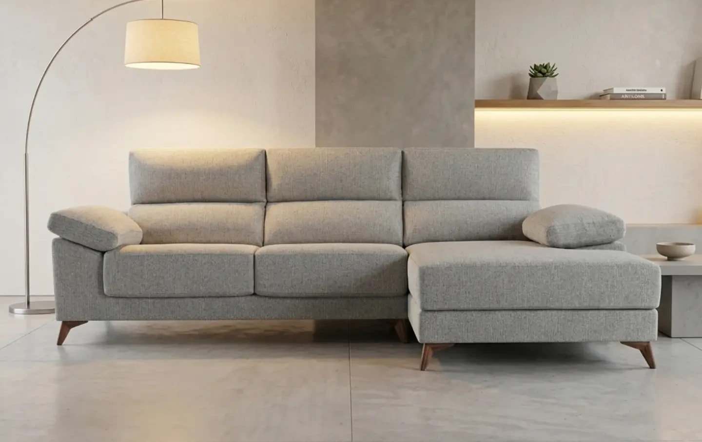 Lauro chaiselongue en un salón